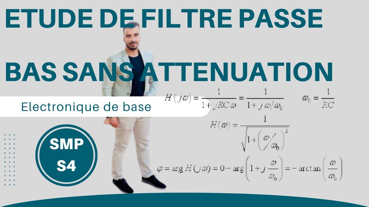 @achraflabiad4706 Electronique SMP S4 : Etude de filtre passe bas sans attenuation