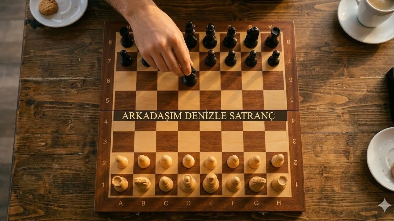 Arkadaşım Denizle Santranç Oynuyoruz!!