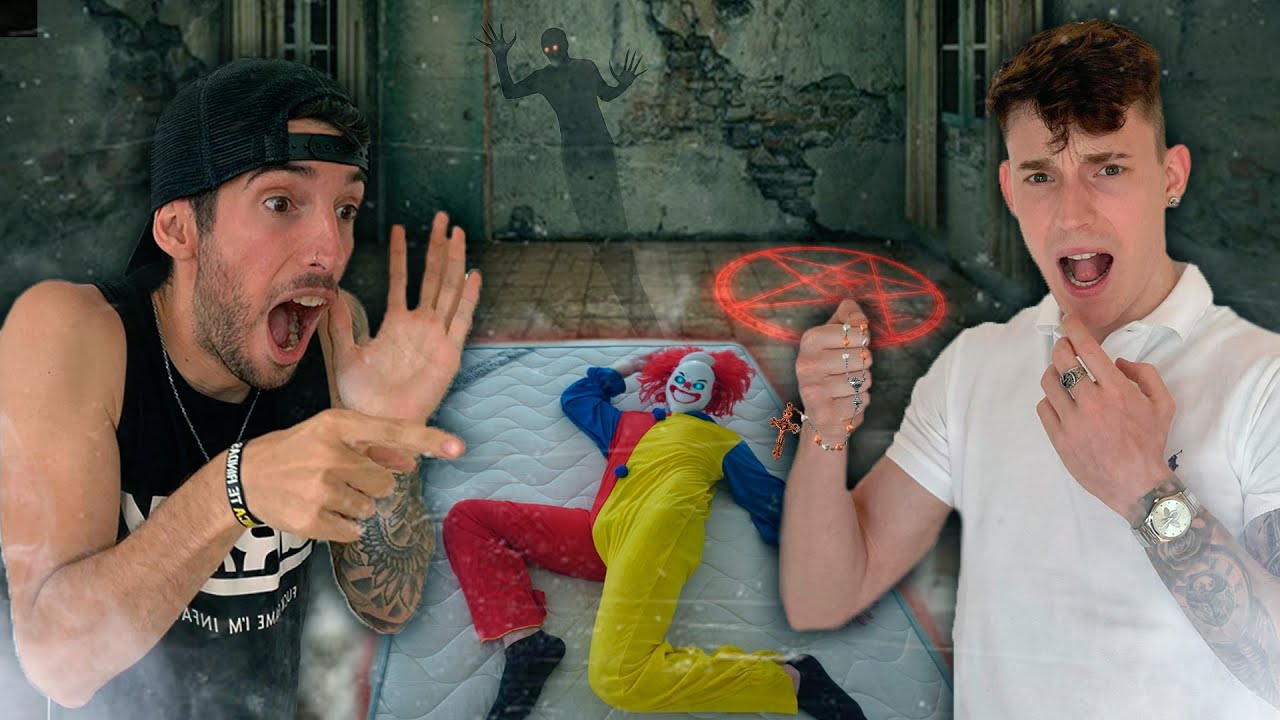 PRACTICAMOS UN EXORCISMO AL PAYASO ASESINO !! *se vuelve loco* Exi