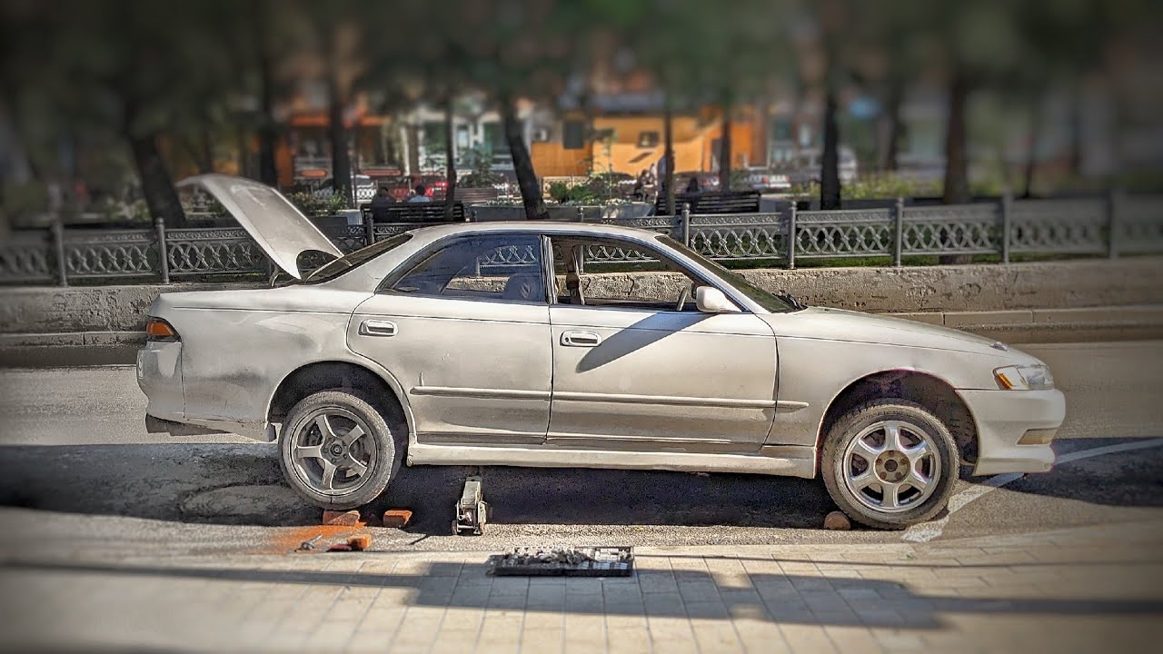 Ремонт TOYOTA MARK 2. Проточил ДИСКИ. Сделал ПОДСВЕТКУ ПОВОРОТОВ и другое..