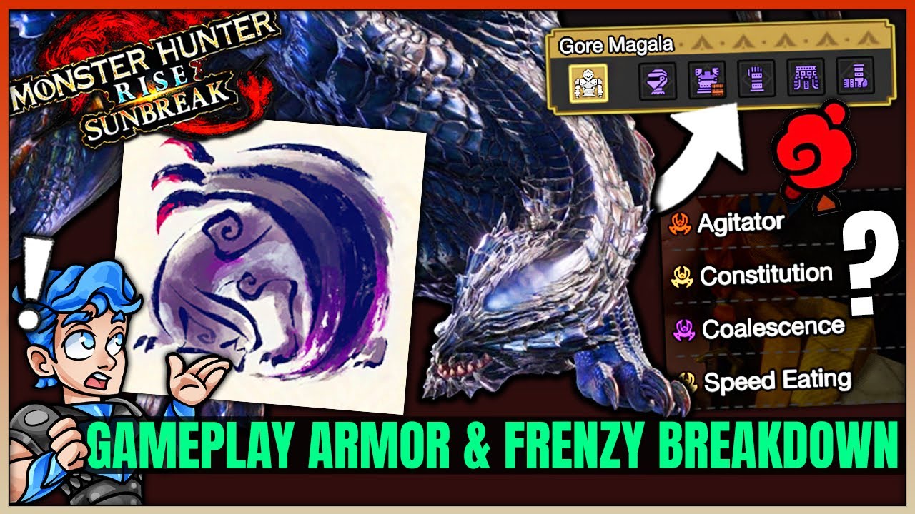 GORE MAGALA IS INSANE - Gameplay + Frenzy Guide + Armor and Weapon Showcase - Monster Hunter Rise!