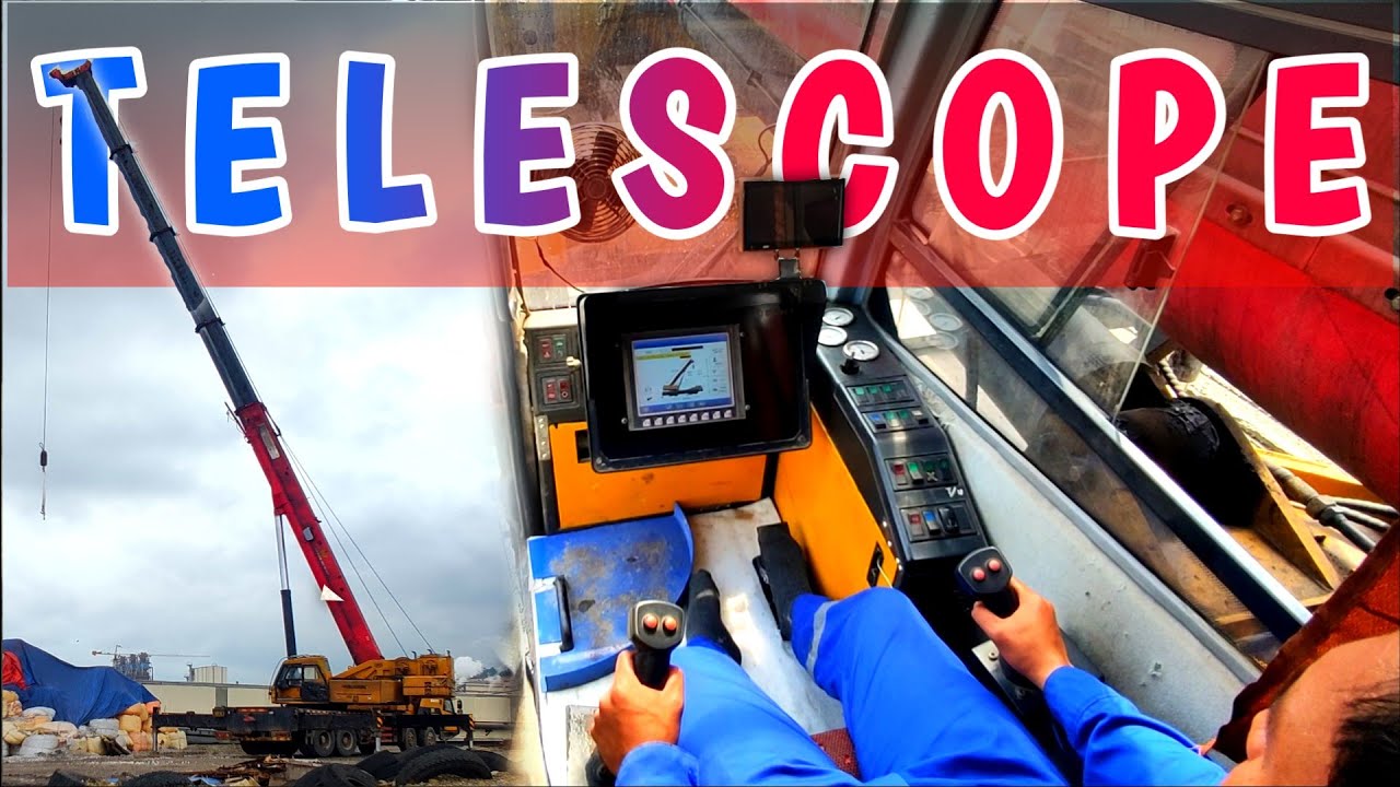 CARA MEMBUKA TELESCOPE CRANE || SANY STC800S