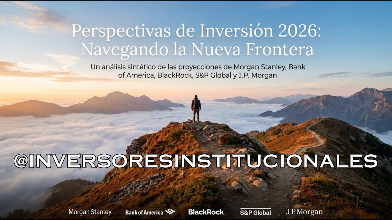 Perspectivas de Inversión para 2026 - Morgan Stanley Bank of America BlakcRock S&P Global JP MOrgan