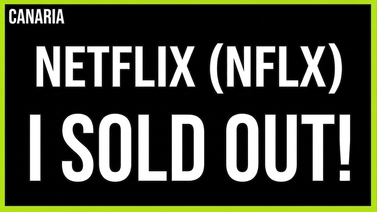 Netflix (NFLX) &mdash; ОБВАЛ на 5%! Я всё продал!!