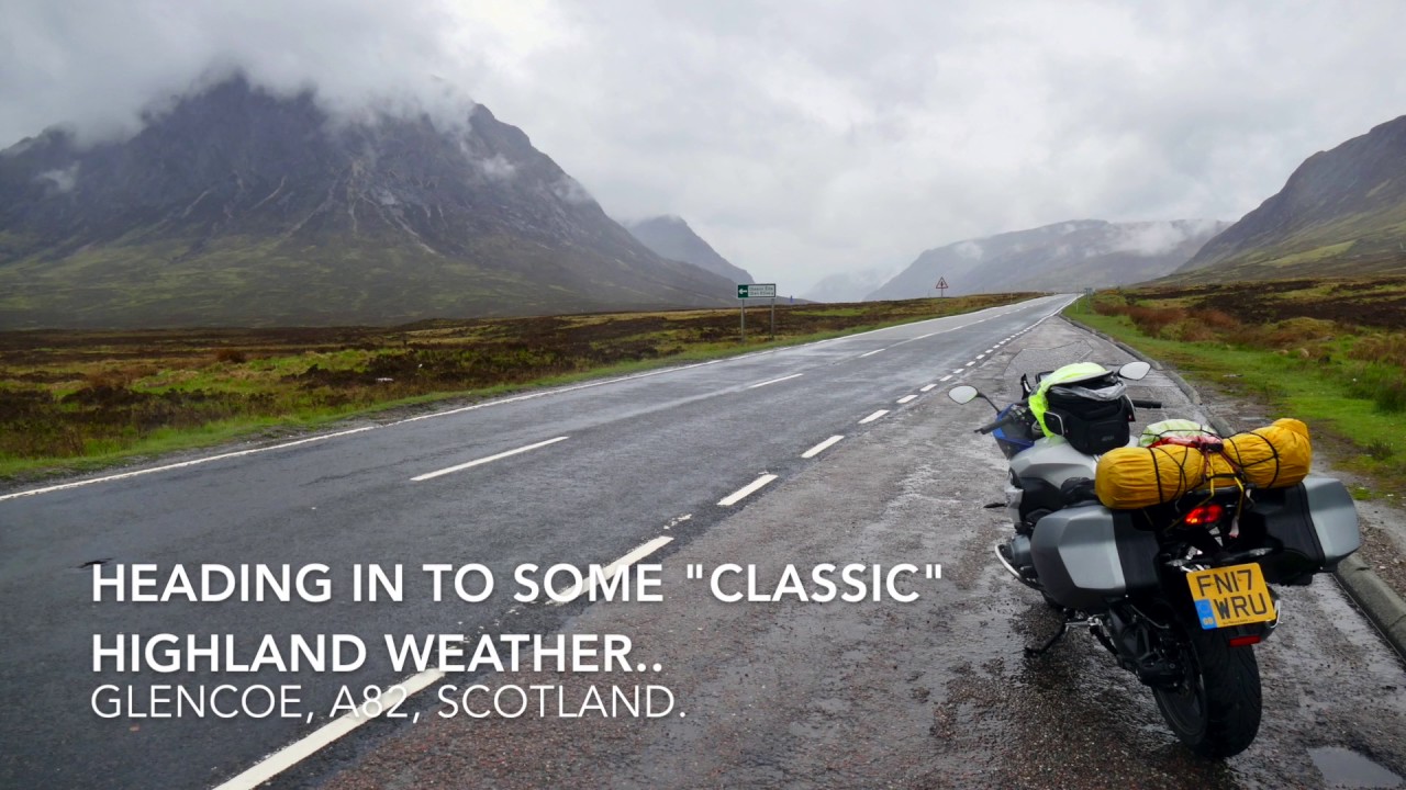Scotland trip spring 2017. BMW R1200RS