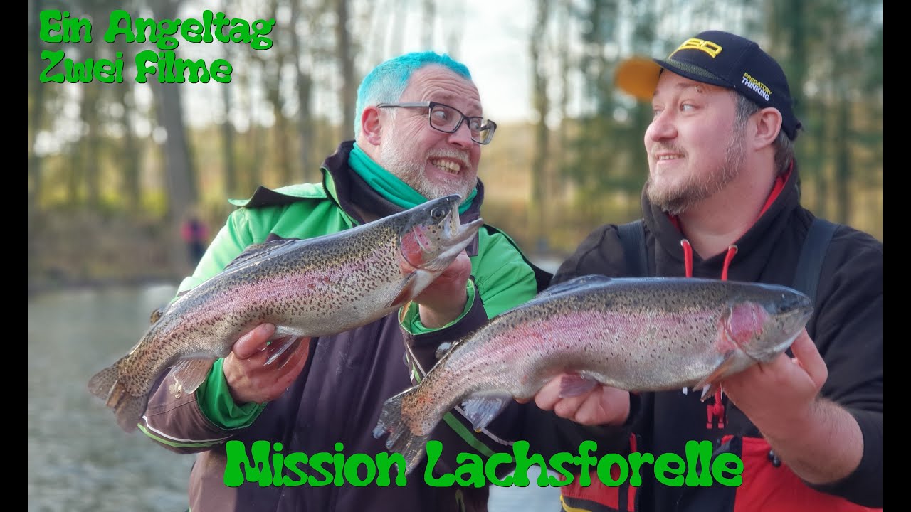 Mission Lachsforelle - Forellenhof Münsterland - Angeln mit Stil
