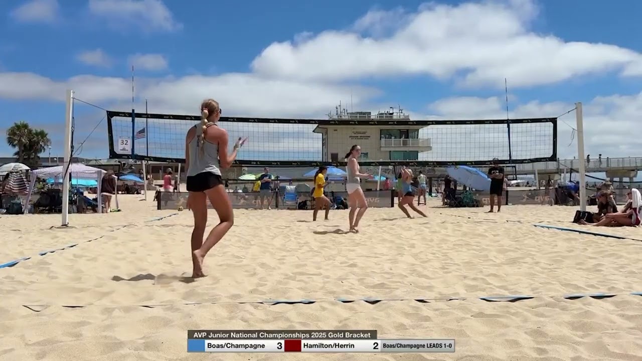 Ava Champagne (Class of 2028) | Match 2 FULL MATCH — Gold Bracket | AVP West Coast Championship