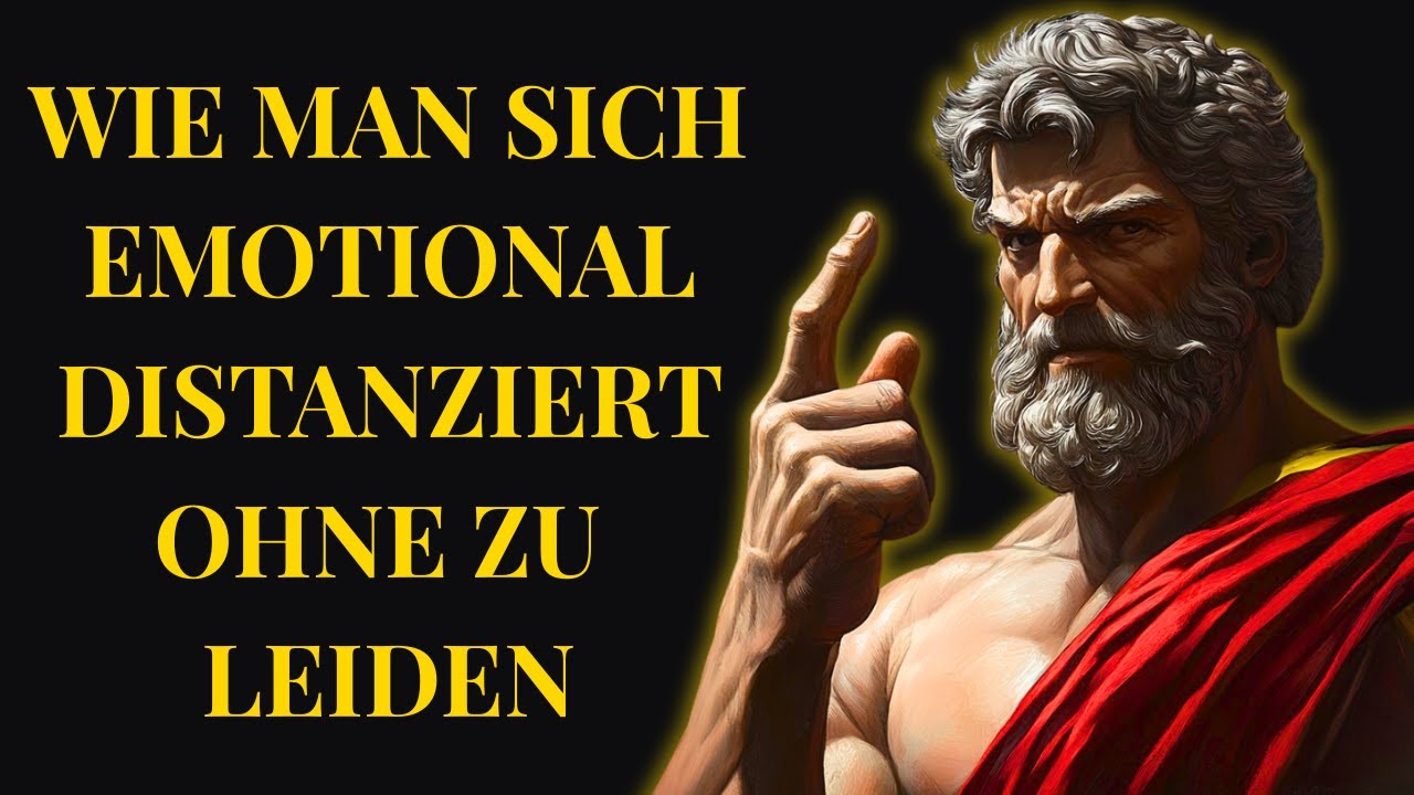 8 STOISCHE SCHRITTE, UM DICH EMOTIONAL ZU DISTANZIEREN, OHNE ZU LEIDEN | STOIZISMUS!