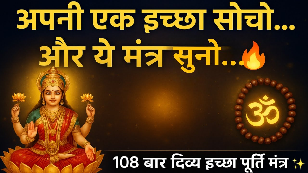 शक्तिशाली महालक्ष्मी मंत्र | धन प्राप्ति मंत्रMahalakshmi Mantra for Wealth & Success
