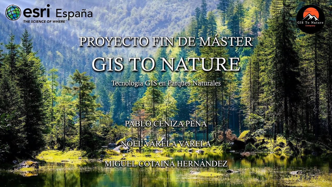 Islas C&iacute;es || GIS To Nature - Proyecto M&Aacute;STER ESRI 2021/22