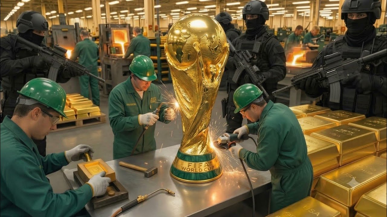 Inside the $20M Gold Icon: How the FIFA World Cup 2026 Trophy is Made