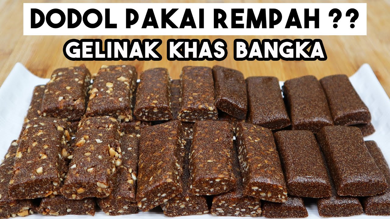 Buat DODOL Pakai REMPAH ?? Dodol Legendaris GELINAK Khas Bangka