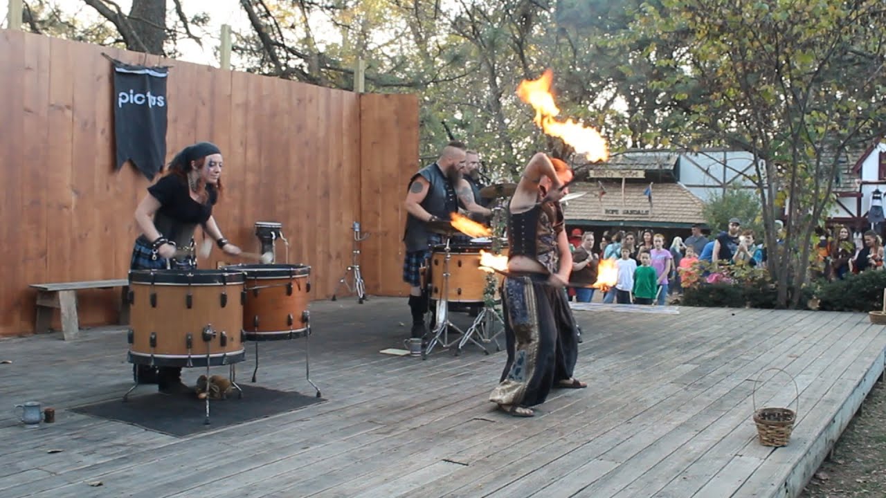 Tricks of the Light Fire Nunchucks with Pictus