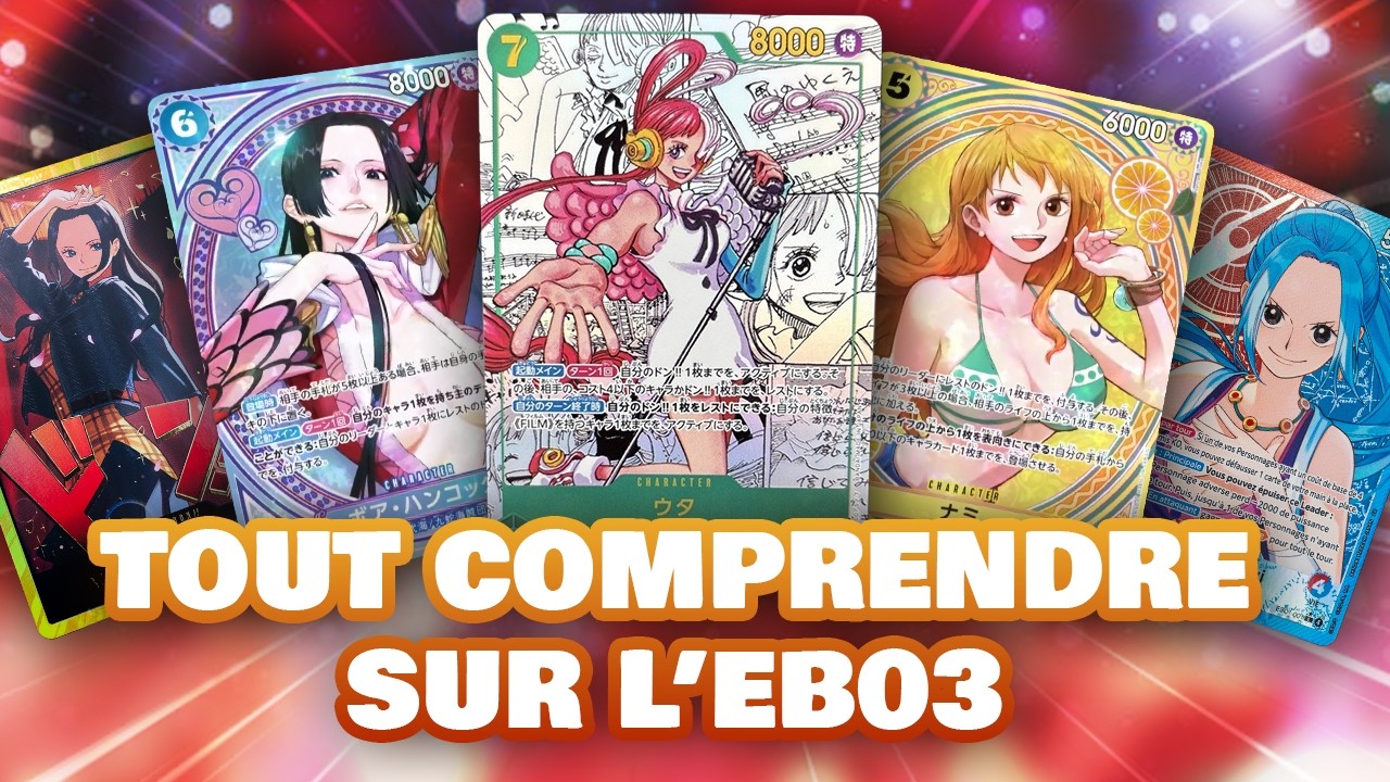 Guide pour TOUT SAVOIR sur EB03 : Reprint, Display &agrave; 4 hits, Godpack, Taux de drops, Raret&eacute;s...