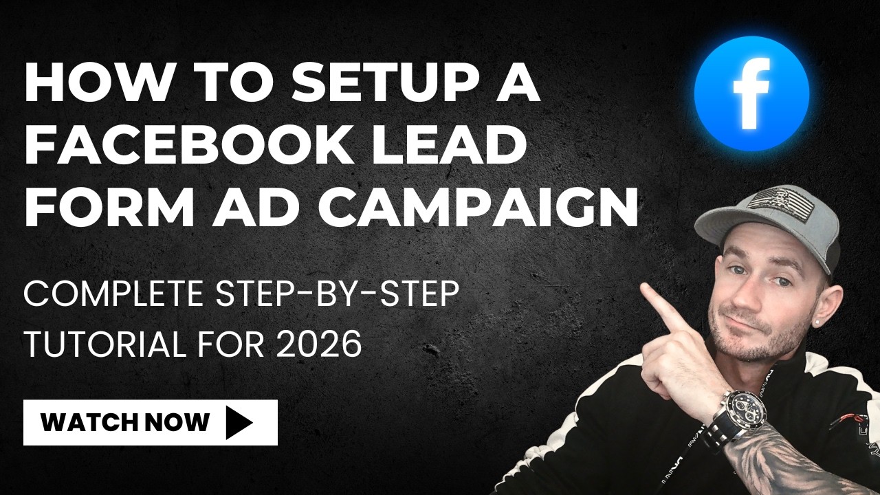 How To Setup a Facebook Lead Form Ad Campaign in 2025 ➡️ Complete Step-By-Step Tutorial