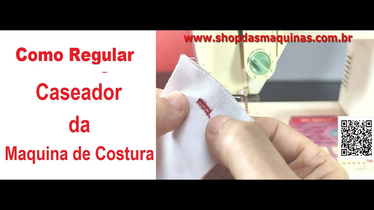 Isso você não Sabia Como Regular o Caseador da Maquina de Costura Aula 2