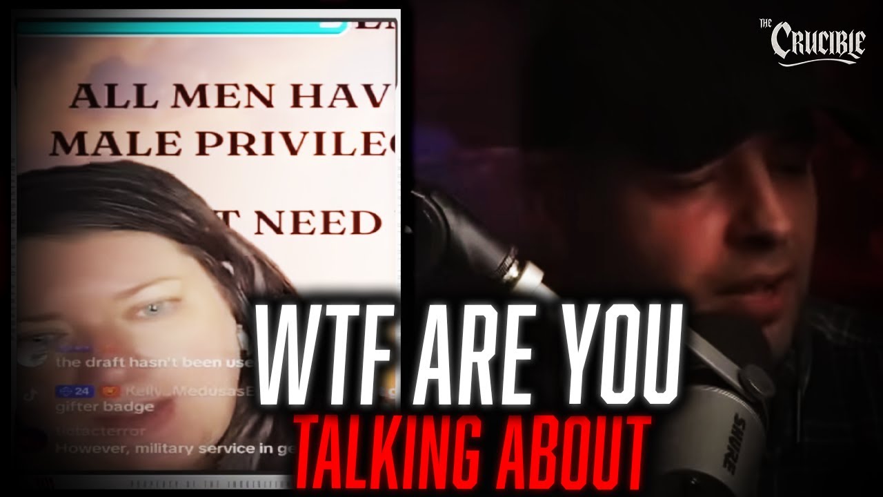 Woman forgets what she's Debating, Mid Debate