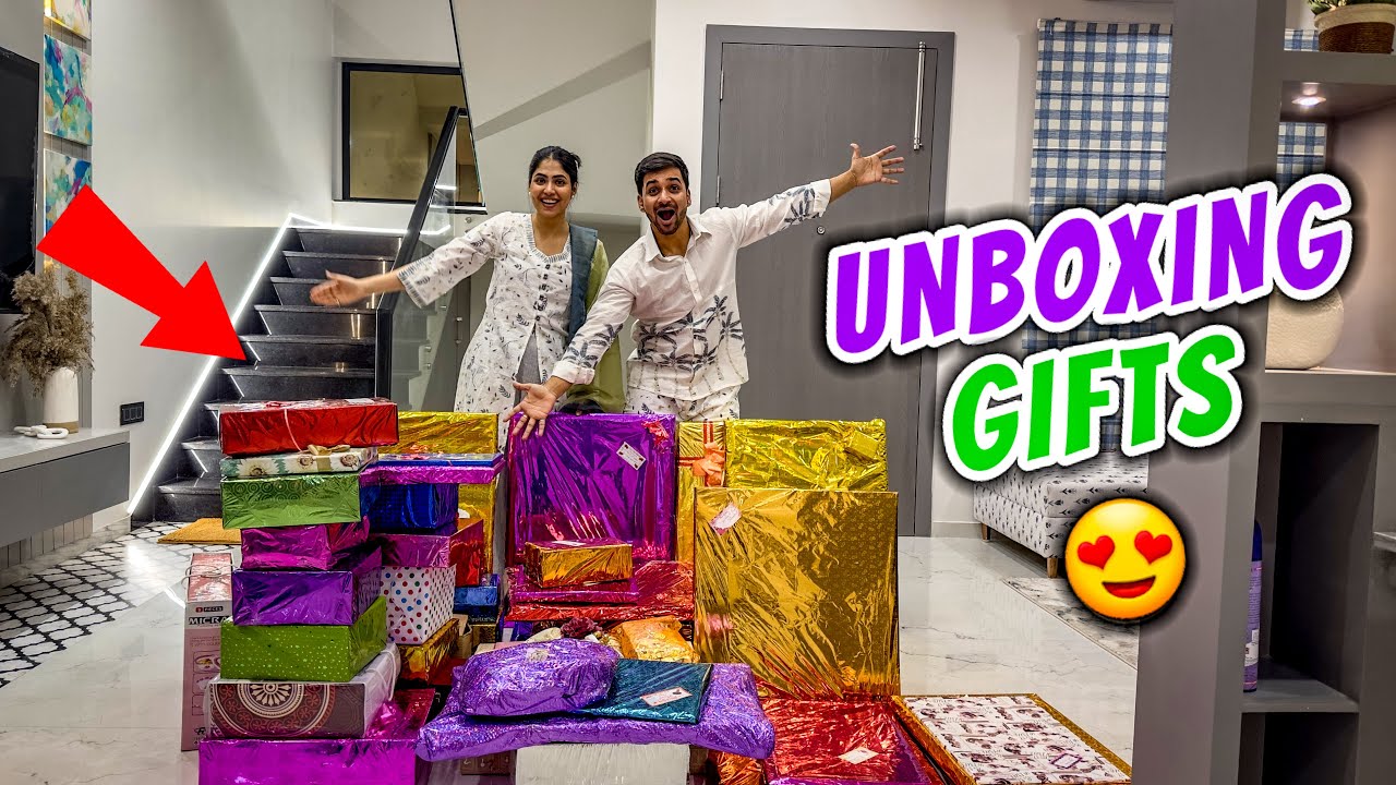 Ghar par aye itne saare gifts