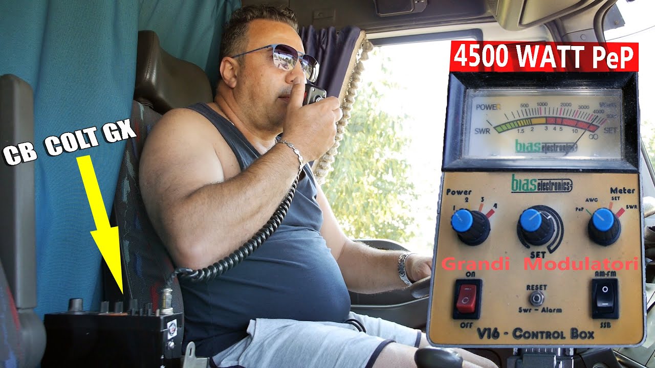 Radiostacja samochodowa CB o mocy 4500 WATT PeP