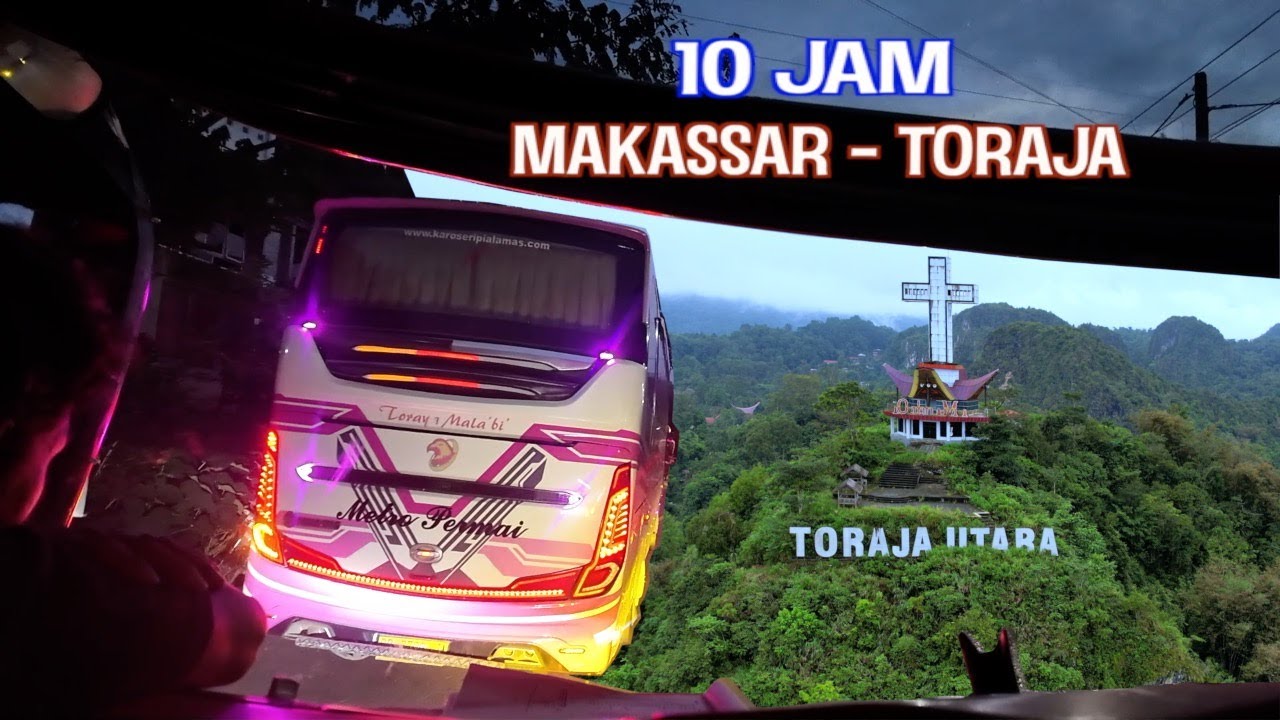 naik bus BORLINDO ,Makassar - Toraja ,jilid 02