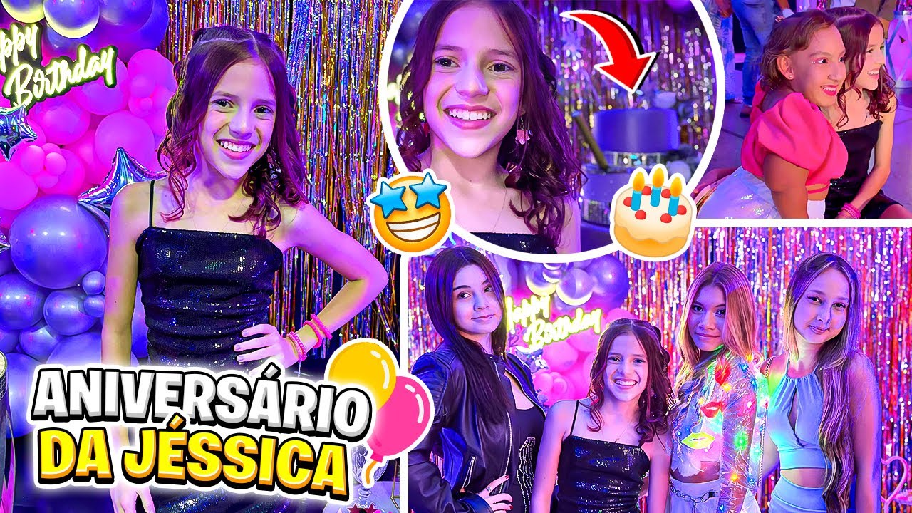 FESTA DE ANIVERSÁRIO DA JÉSSICA DE 12 ANOS EUPHORIA PINK (JESSICA E FAMILIA)