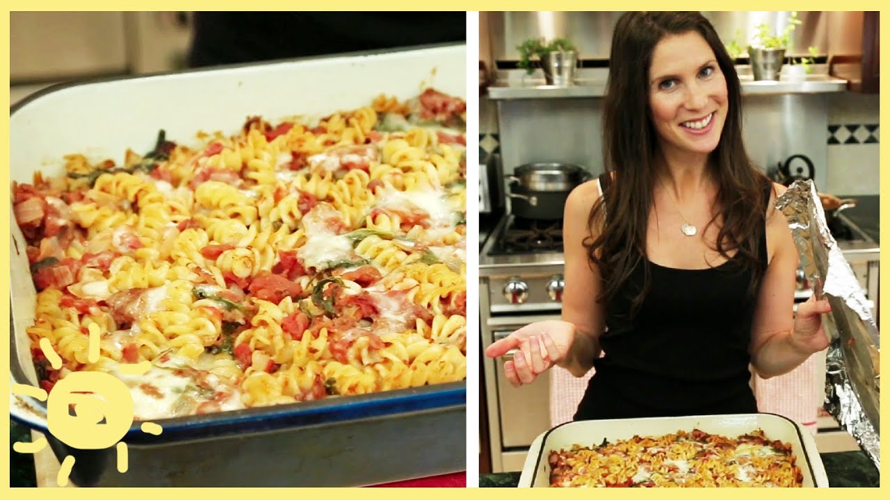 EAT | BAKED ZITI with Spinach and Chicken Sausage