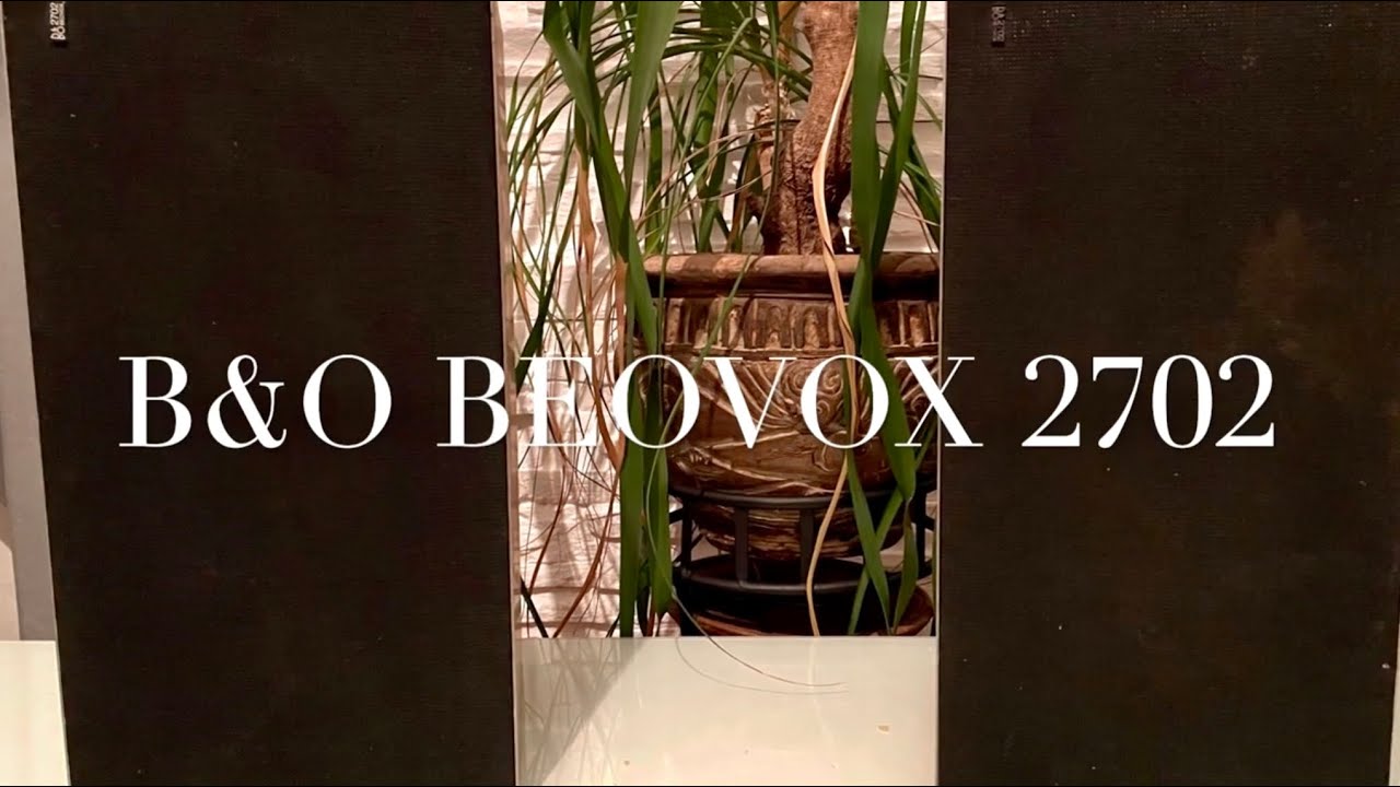 B&O bang & olufsen Beovox 2702 demo