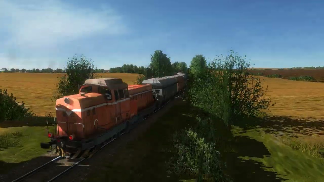 Aktivita nákladního vlaku se sádrovcem z roku 1981