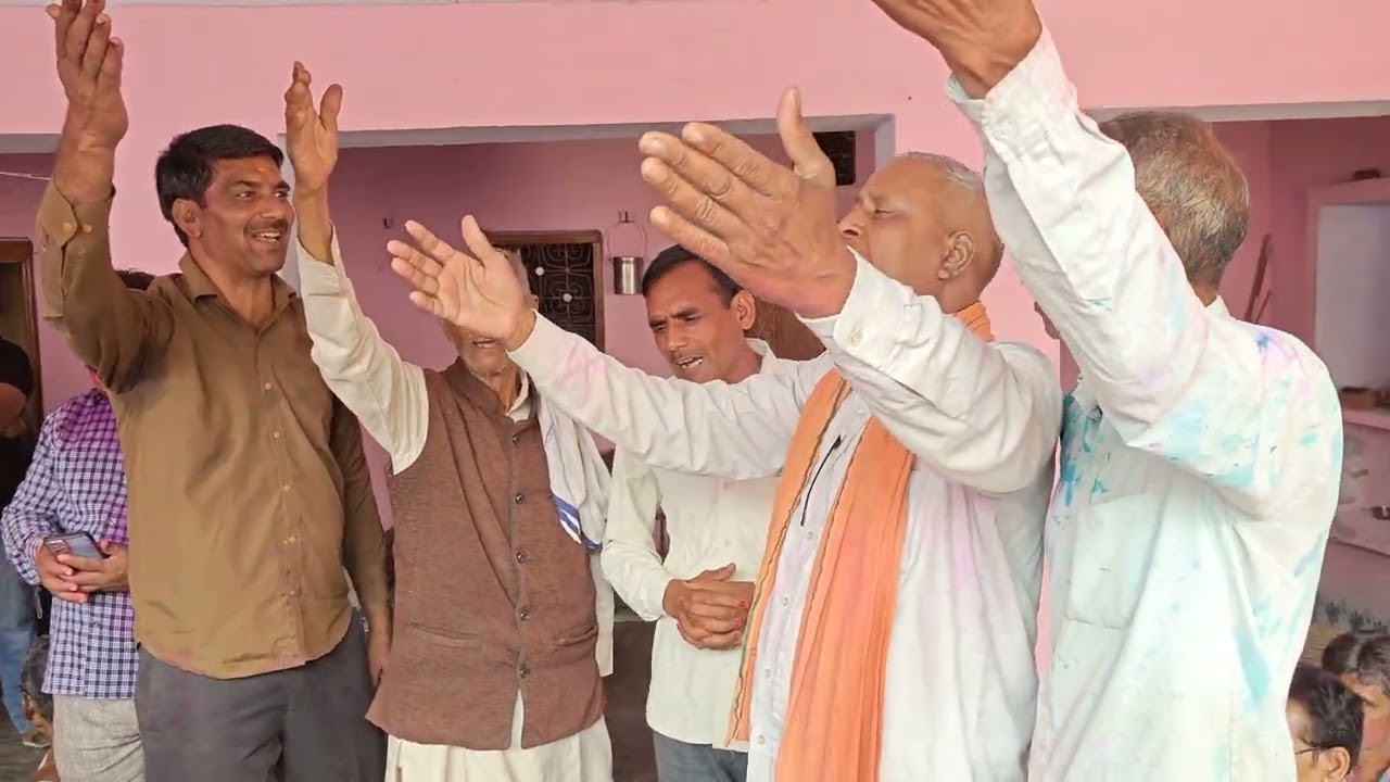 #holi2023#himmatpur#kakamai#etah#dehati#by#Bakherisingh#viralvideo #bhajan