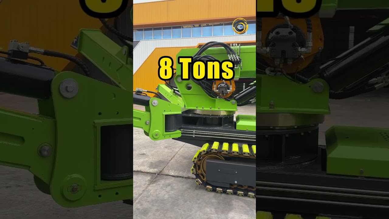 8-ton spider crane, what industries are used?
