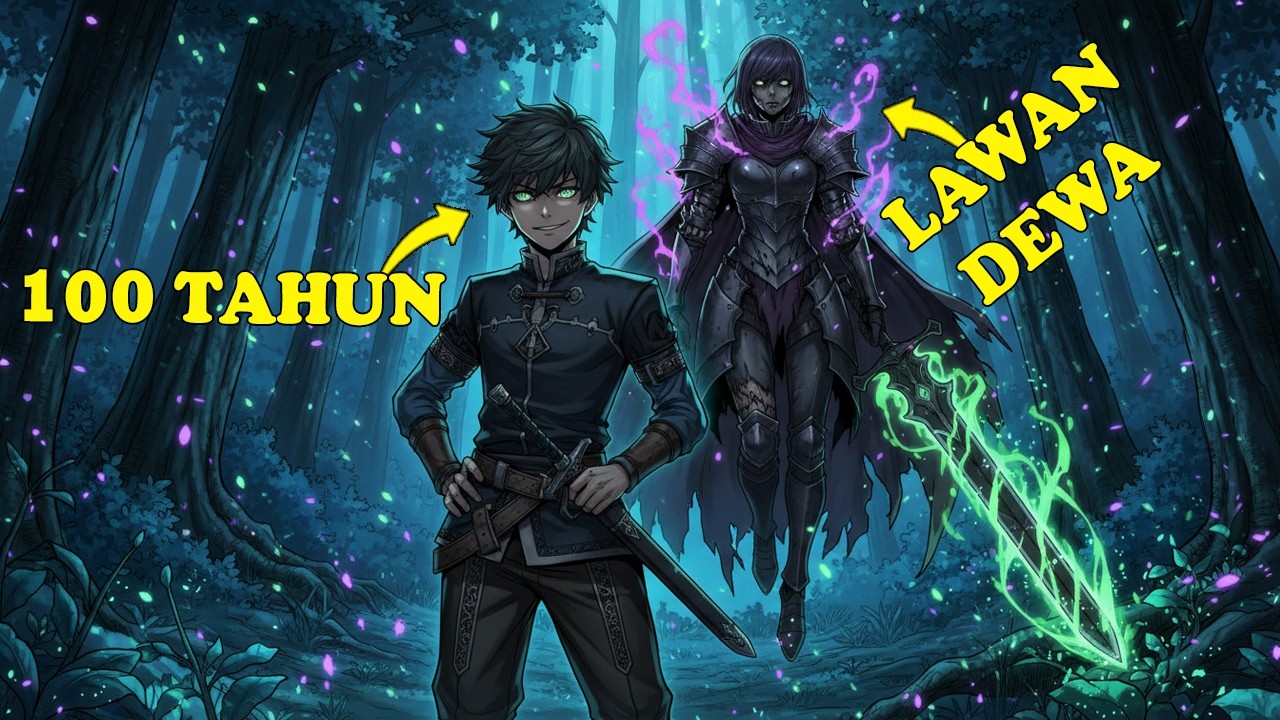 Dia Terjebak 100 Tahun di Dunia Neraka, Lalu Kembali untuk Membunuh Dewa! - Ringkasan Manhwa