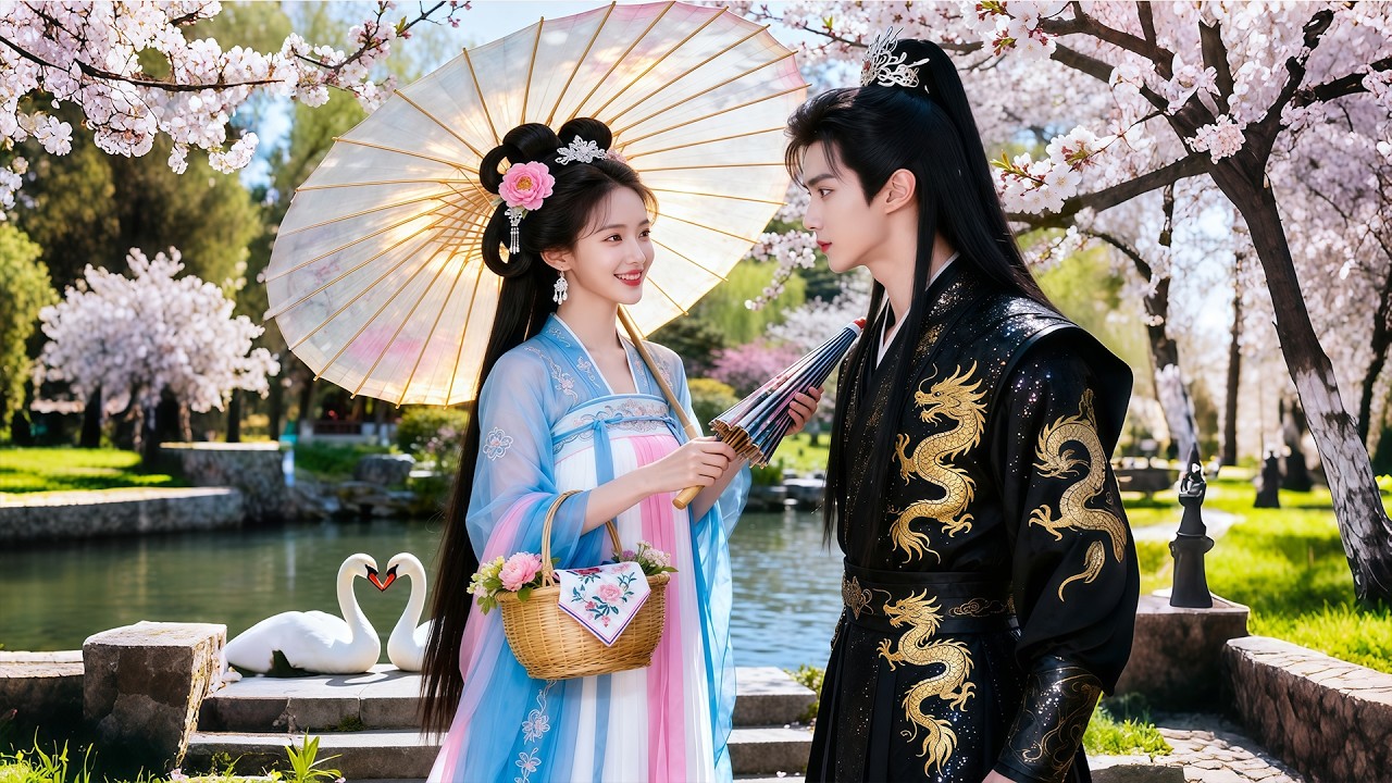 Kind Girl Lent Her Umbrella To Cold-Aloof Prince, Unexpected He Married Her And She Pregnant!#drama