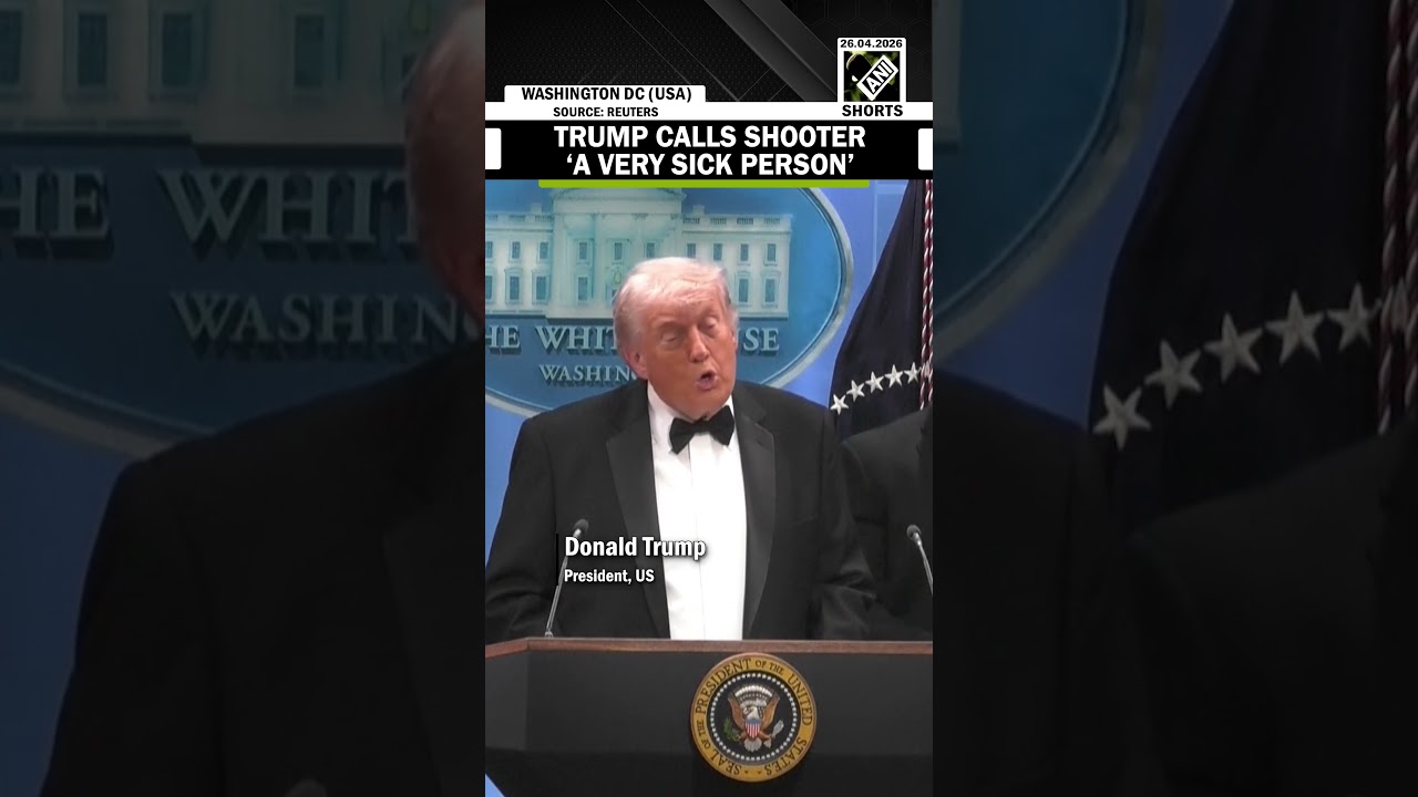 Trump calls the shooter behind White House event shooting &lsquo;a sick person