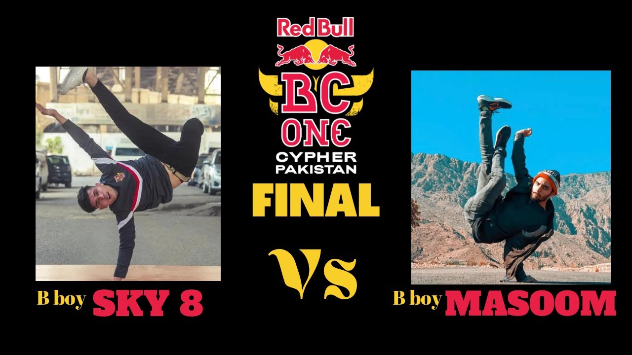 RedBull BCOne Pakistan | FINAL | B boy’s Cypher | Battle between Bboy SKY 8 Vs Bboy MASOOM