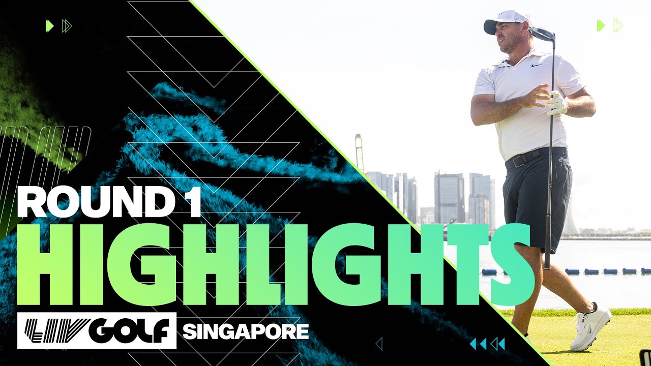ПОЛНЫЙ ОПИСАНИЕ: LIV Golf Singapore | Раунд 1 | 2024