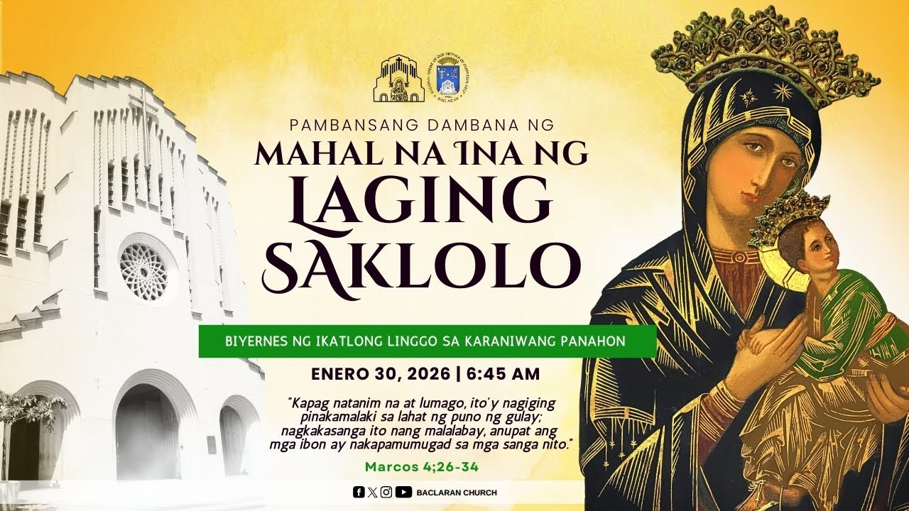 Baclaran Church: Biyernes ng Ikatlong Linggo sa Karaniwang Panahon