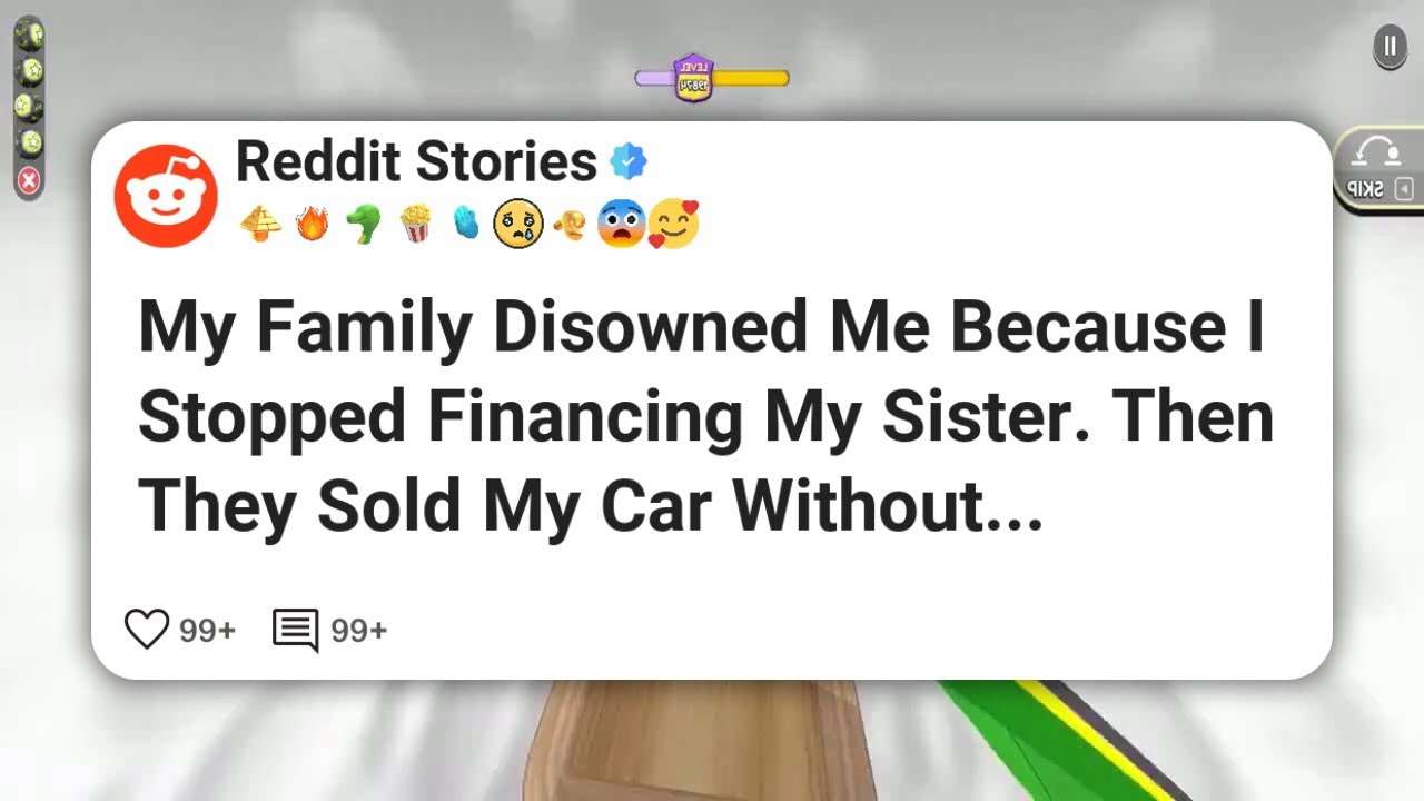 My Family Disowned Me Because I Stopped Financing My Sister. Then They Sold My Car Without #reddit 