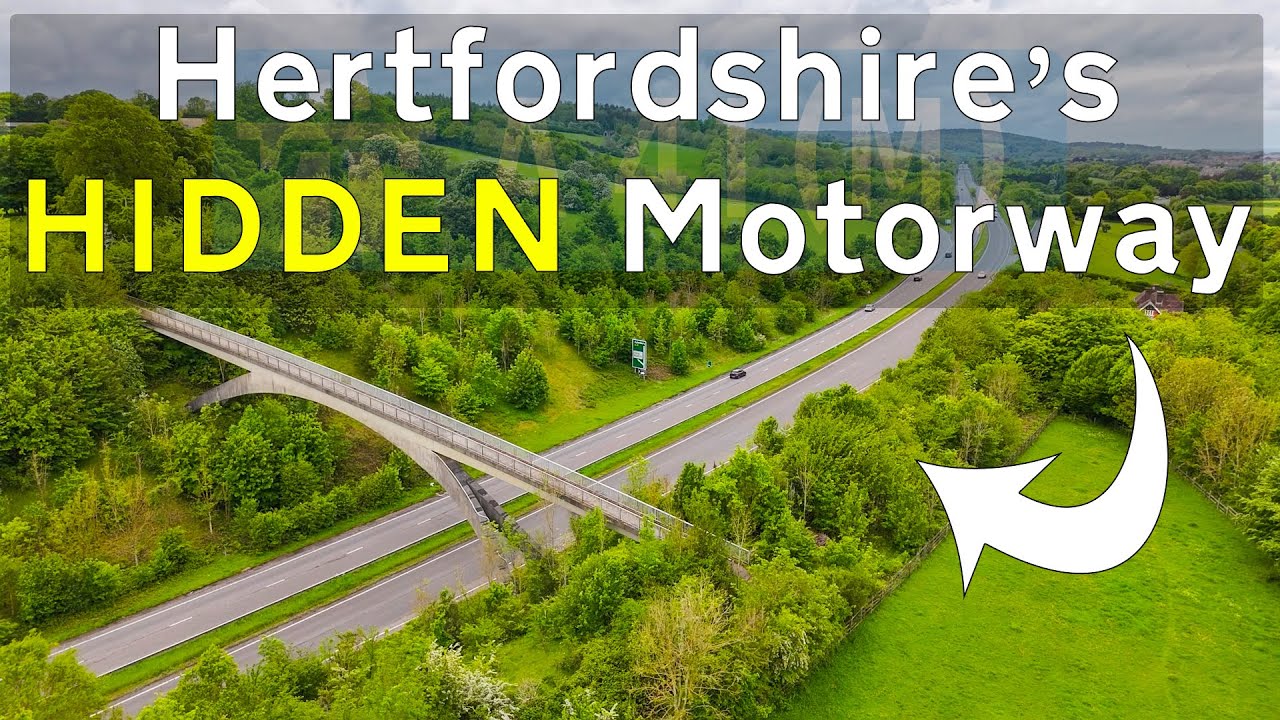 Secrets Of The Hidden Motorway - A41M Watford to Tring