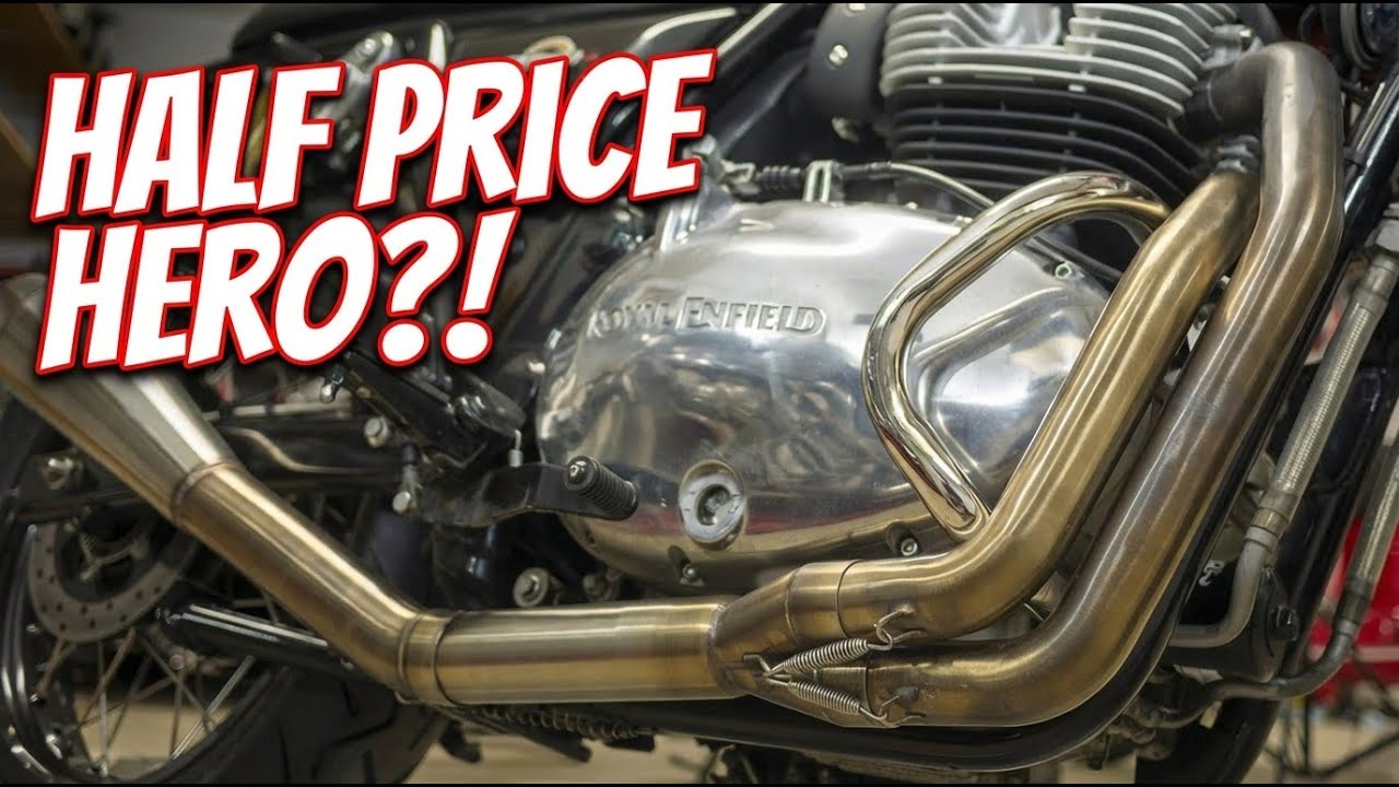 Royal Enfield INT/GT 650 S&S против TEC EXHAUST