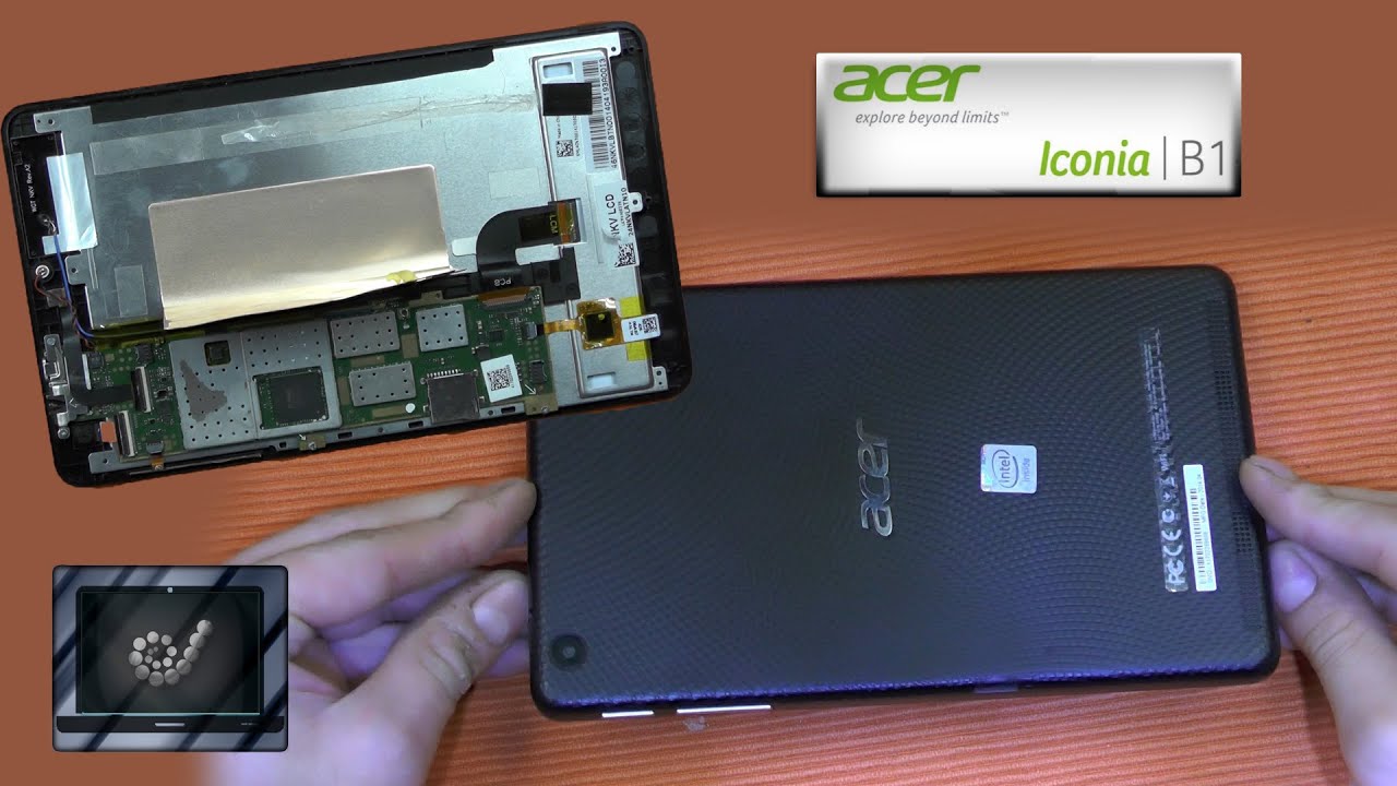 Disassembly Acer Iconia one 7 Repair B1-730 HD open zerlegen Guide