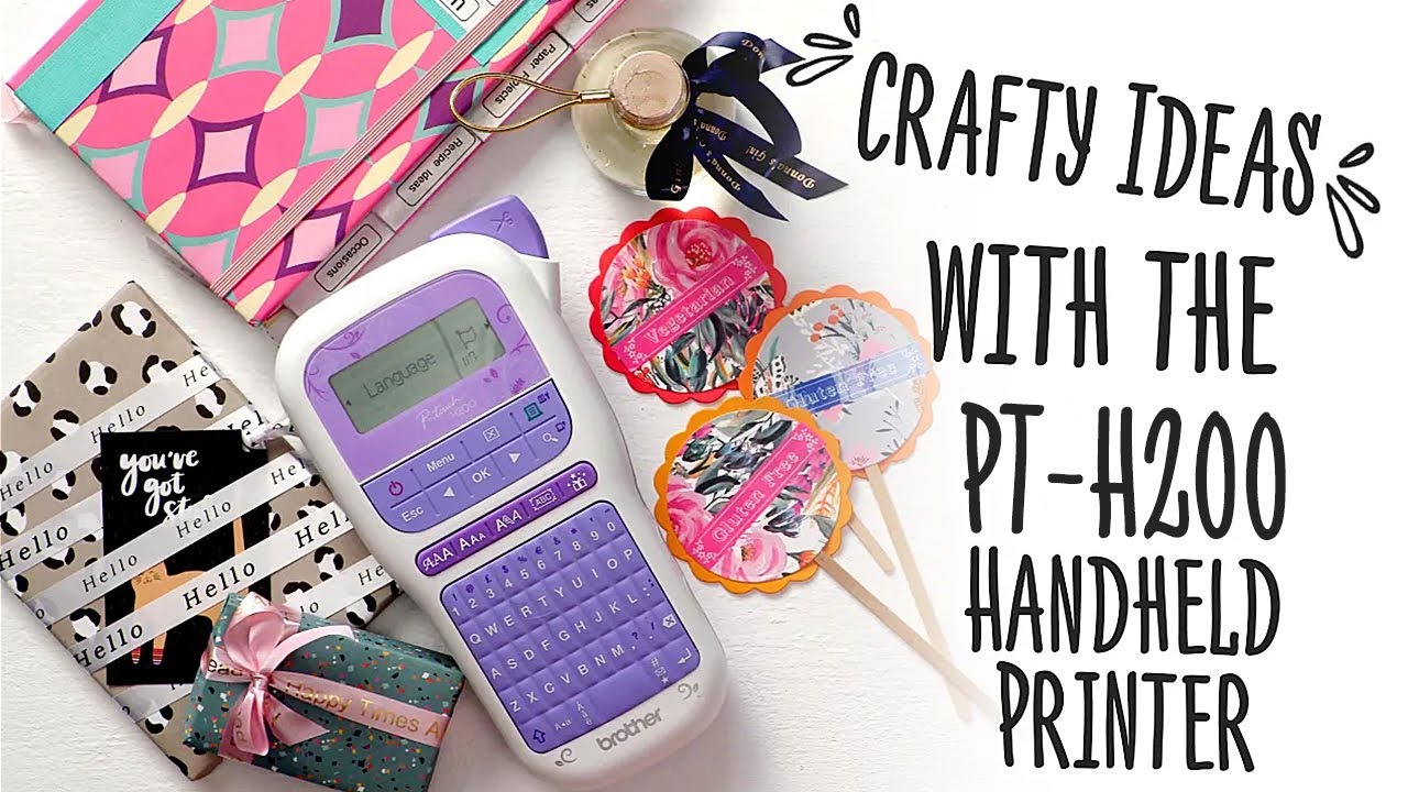 Decorate A Journal + More With The P-touch Craft Label Printer | AD