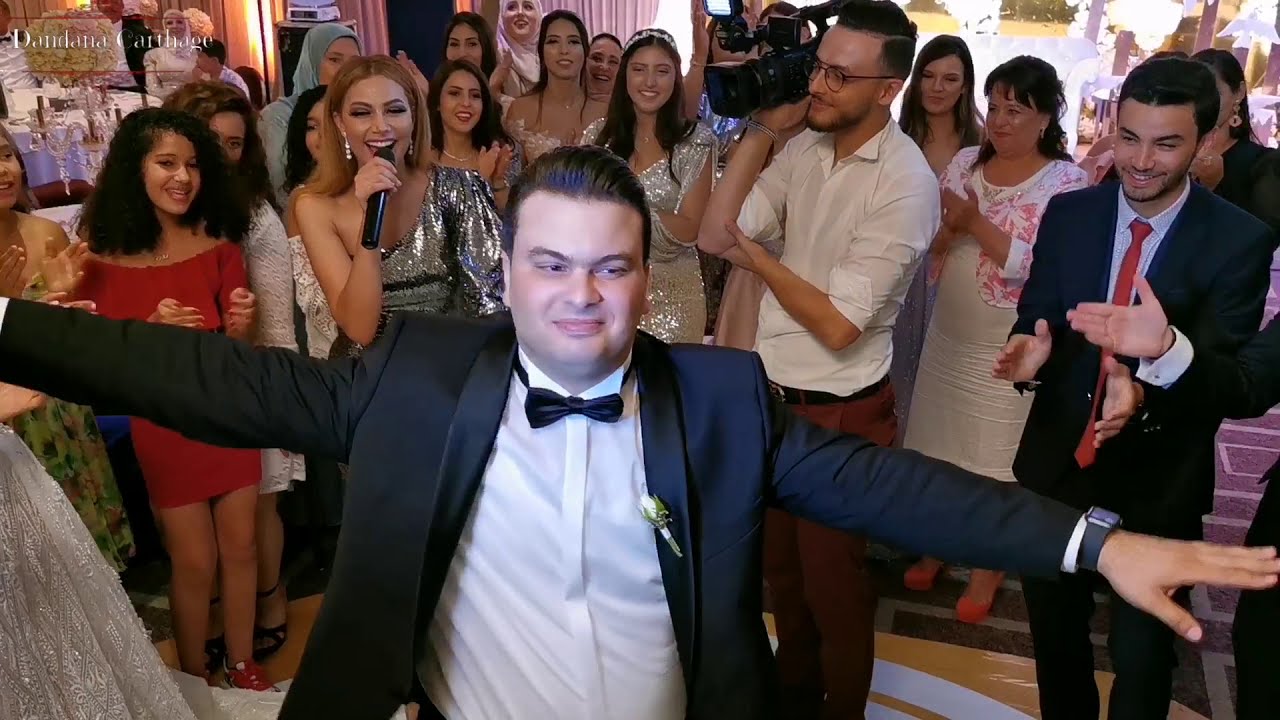 النجمة شرين اللجمي نزل الليكو مجموعة دندنة قرطاج عرس تونس