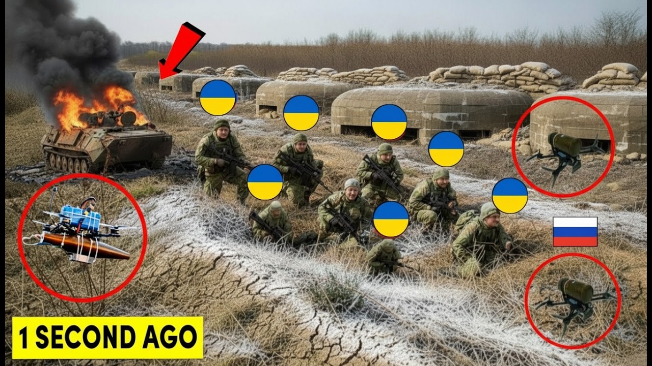 Крупные украинские войска вступили в бой с российскими беспилотниками.