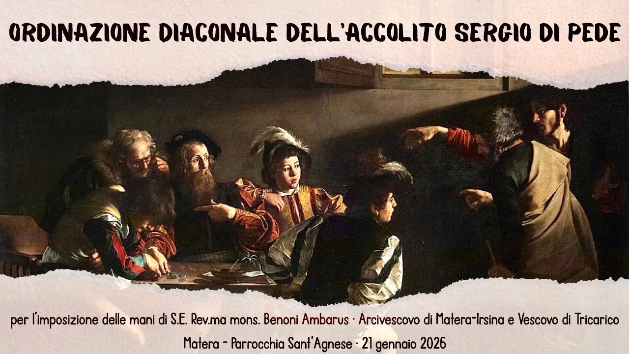 Ordinazione diaconale dell'Accolito Sergio Di Pede
