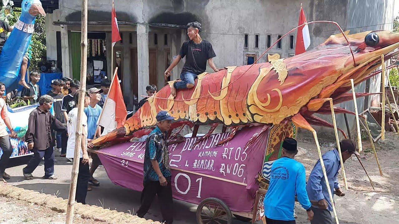 MERIAHNYA‼️ARAK-ARAKAN KARNAVAL HUT DESA DURAJAYA KE 542 TAHUN 2024🌿🥳💥