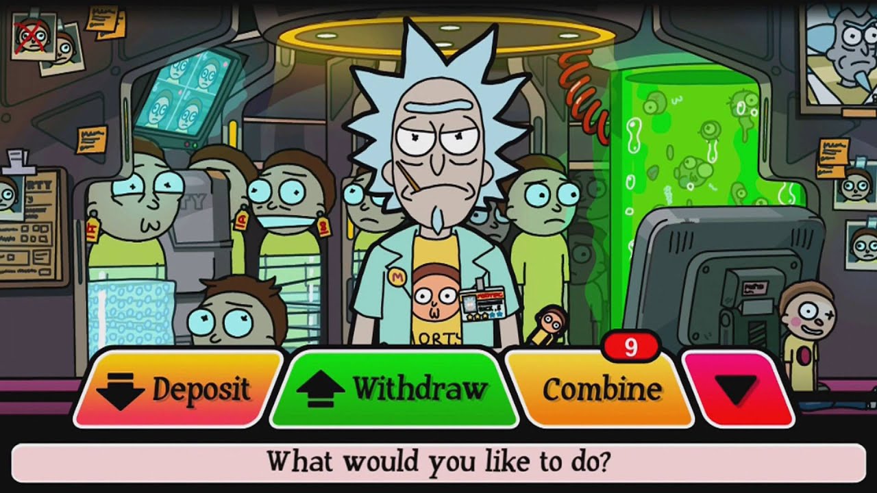 Rick And Morty - Pocket Mortys - Combining Lots Of Mortys (Part 8)