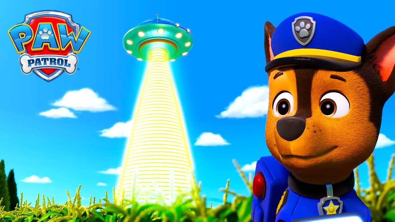 هل يقوم الفضائيون بخطف كل الذرة؟! | الدوريات الصغيره | Paw Patrol Arabic | تجميع