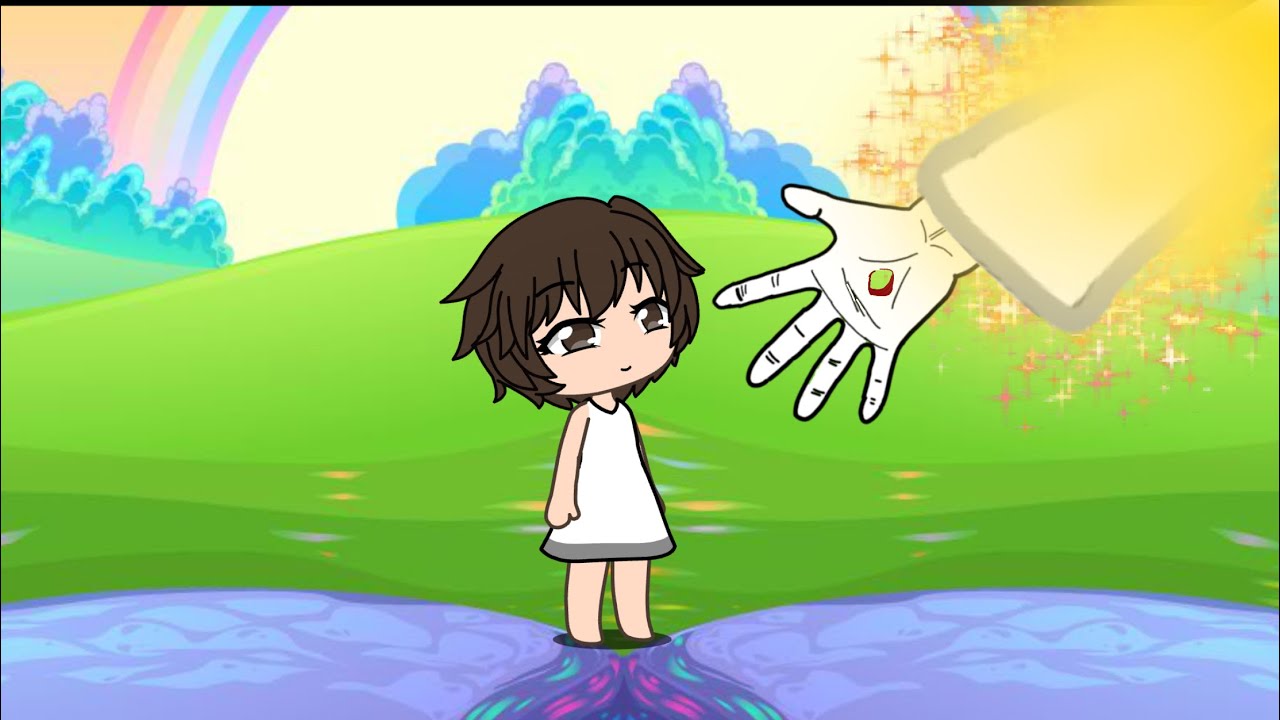 O homem no jardim/Gacha Life