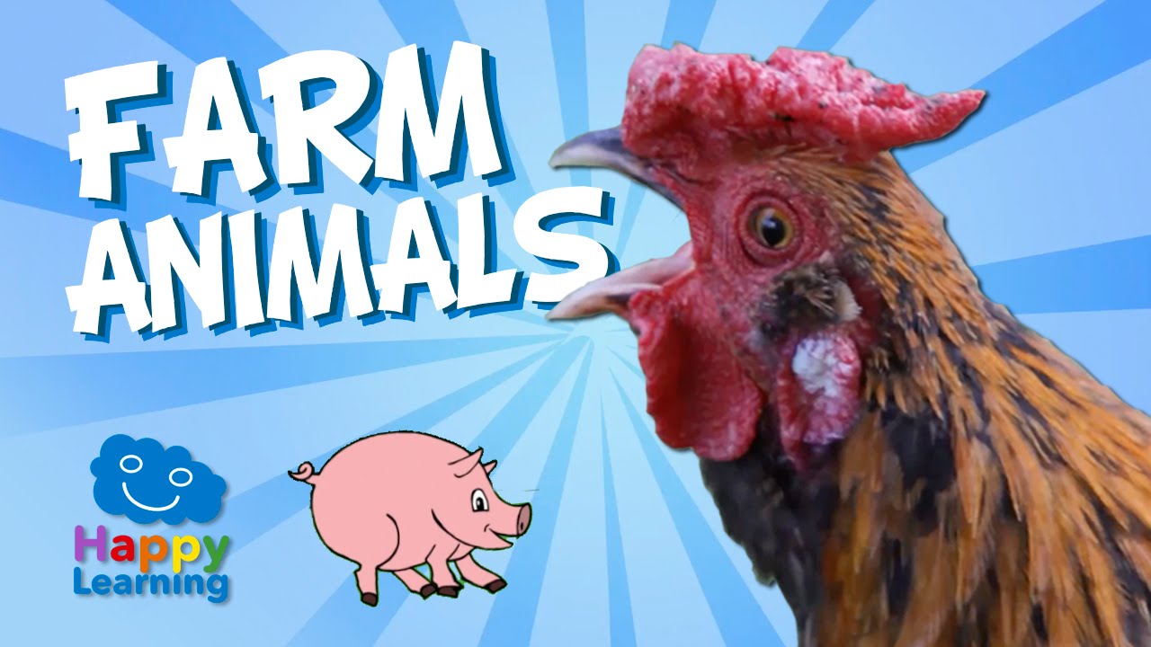 Aprende ingl&eacute;s. Los Animales de la Granja en Ingl&eacute;s | Videos Educativos para Ni&ntilde;os