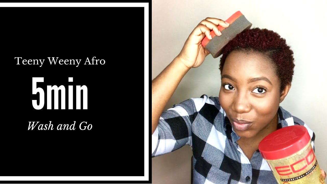 Easy 5 min Wash and Go| 4b/4c TWA